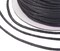 100 Yards 1.5mm Waxed Cotton Cord Macrame Bracelet Necklace Jewelry Making Waxed Beading Thread String (Black)